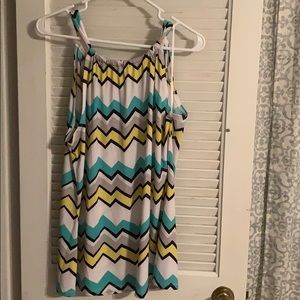 Cynthia tank fits like large